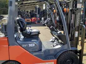 2015 Model Toyota Forklift 8fg18 Container Entry Mast Inbuilt Scale  - picture1' - Click to enlarge
