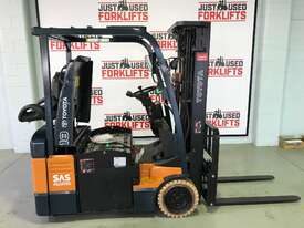 TOYOTA 7FBE18 59969 3 WHEEL COUNTER BALANCED FORKLIFT CONTAINER MAST - picture0' - Click to enlarge
