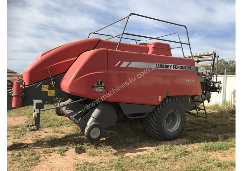caption Massey Ferguson 2170 Square Baler Hay/Forage Equip