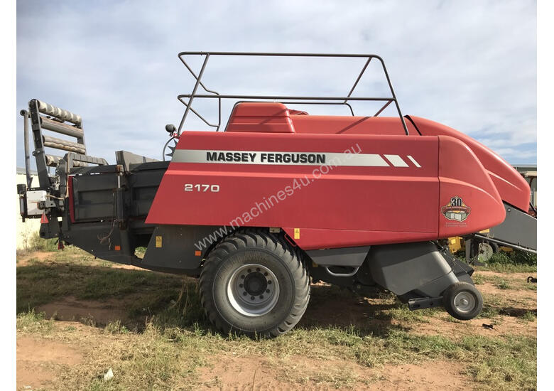 caption Massey Ferguson 2170 Square Baler Hay/Forage Equip