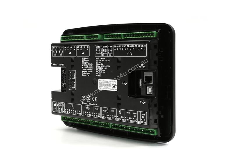 caption DSE8610 MKII Synchronising & Load Sharing Auto Start Control Module