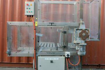 CRATE bin lifter tipper tipping unit CONTECH CONVEYOR MicroLogix PLC Bonfilioli