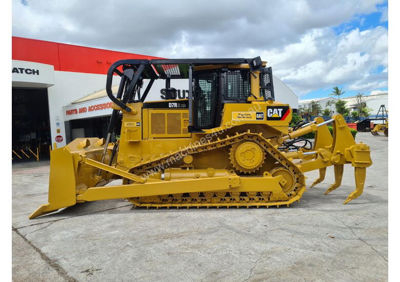 caption 2008 Caterpillar D7R XR II Bulldozer (Stock No. 78592) DOZCATRT