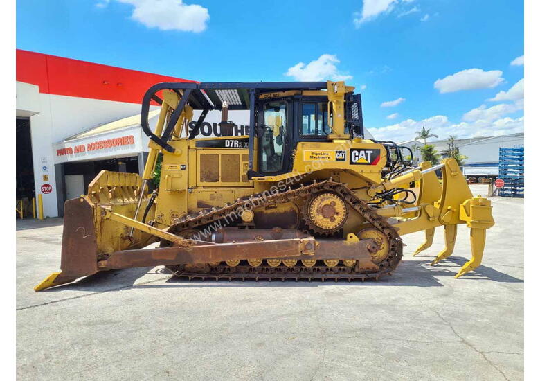 caption 2008 Caterpillar D7R XR II Bulldozer (Stock No. 78592) DOZCATRT