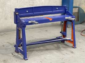 Foot Operated Guillotine - 1300mm x 1.2mm Manual Back Gauge -  - picture0' - Click to enlarge