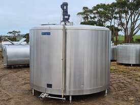 STAINLESS STEEL TANK, MILK VAT 7000lt - picture0' - Click to enlarge