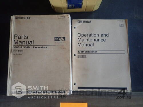 CATERPILLAR 330D EXCAVATOR SERVICE, PARTS & OPERATIONS MANUALS