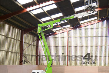 Nifty TD120T 12.2m Track Drive EWP - compact base and outstanding traction