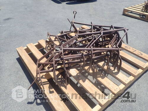 PALLET COMPRISING OF 7 HARROW SET