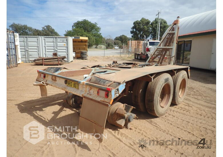 Buy Used 1997 EVERTRANS TRI AXLE CONVERTER DOLLY Dolly Trailer