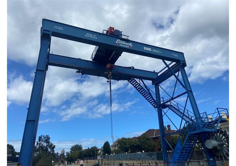 Used eilbeck Eilbeck ESB1252 0 230 Z 400 10 Overhead Gantry Crane in