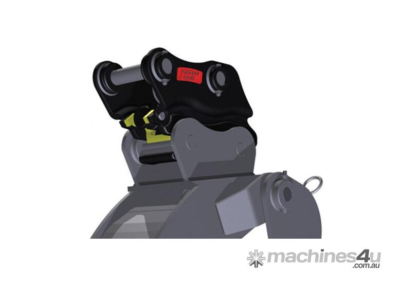 caption Norm Excavator Quick Hitches With Positive Mechanical Safety Mechanisms