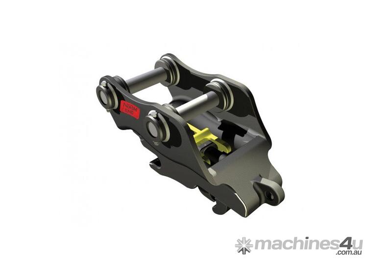 caption Norm Excavator Quick Hitches With Positive Mechanical Safety Mechanisms