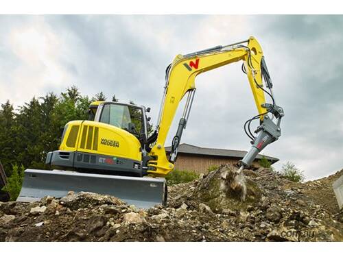 ET60 – Sturdy and reliable excavator, trimmed for tough applications and productivity.