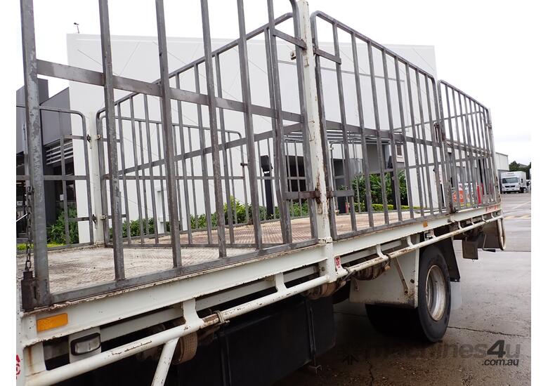 caption 2012 HINO FC 500 - Tray Truck - Tray Top Drop Sides