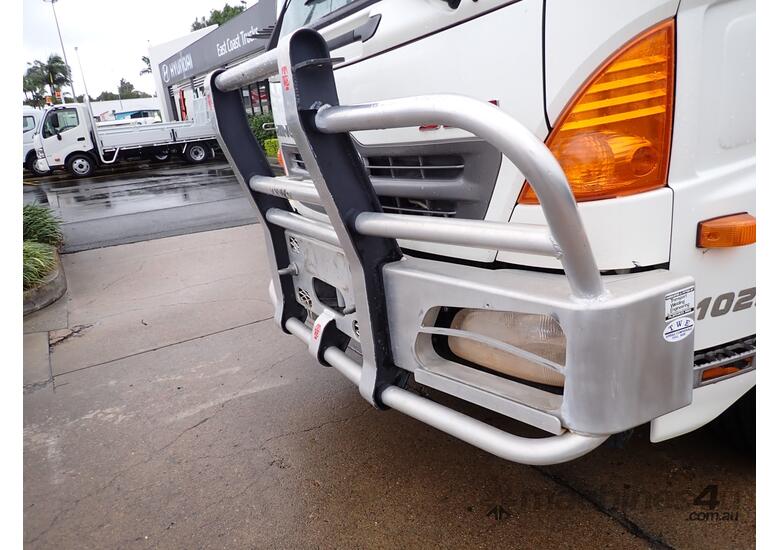 caption 2012 HINO FC 500 - Tray Truck - Tray Top Drop Sides