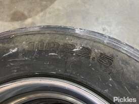 3 Truck Tyres with Rims - picture0' - Click to enlarge