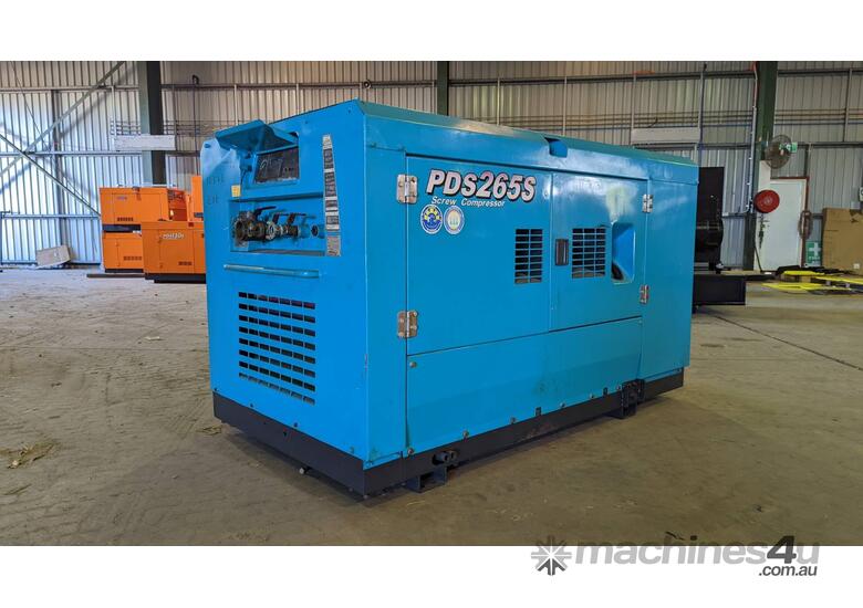 caption 265CFM AIRMAN 265 CFM SILENCED DIESEL COMPRESSOR GOOD CONDITION , QUALITY JAPAN CONSTRUCTION