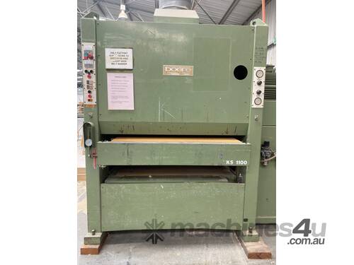 Drum Sander 1100mm wide with twin sanding heads