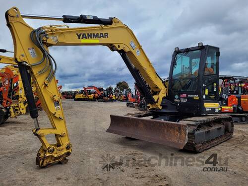 2020 YANMAR SV100-2 10T EXCAVATOR WITH 1700 HOURS