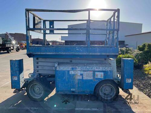 caption Genie GS3268RT 11.5mtr Scissor Lift