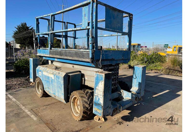 caption Genie GS3268RT 11.5mtr Scissor Lift