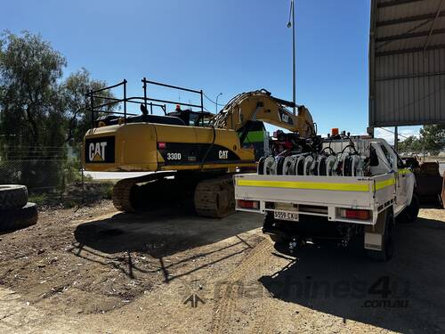 Excavator / Backhoe / Grader / Bulldozer - Servicing Lube Ute Skid