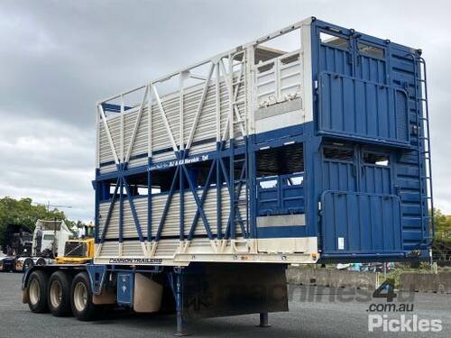 2021 Cannon Triaxle A Trailer Tri Axle Stock Crate