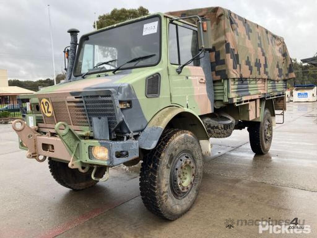 Buy Used 1986 mercedes benz UNIMOG UL1700L Open Bowl Scraper in ...