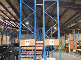 DEXION Warehouse Pallet Racking 14 Bay System  - picture1' - Click to enlarge