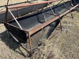 2 x Small Cattle Feeders - APPROX 5.9m L x 1m W - picture0' - Click to enlarge