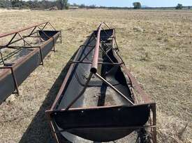 2 x Small Cattle Feeders - APPROX 5.9m L x 1m W - picture1' - Click to enlarge