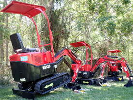 New Miva VA130 0.8ton Mini Diesel Excavator with Auxiliary Lines - picture1' - Click to enlarge