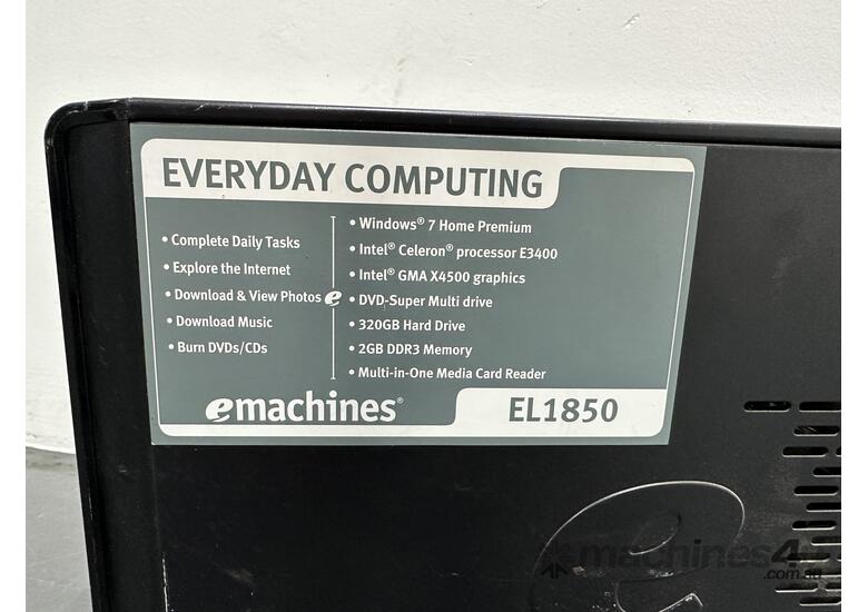 New Emachines PC Tower Electrical Equipment in , Listed on Machines4u
