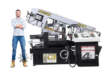 EXCEPTIONAL CUTTING CAPABILITY - Hydmech S20A Auto Horizontal Pivot Bandsaw - Cap: 457 x 330mm