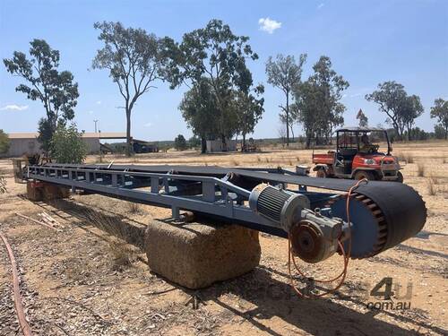 16m CONVEYOR BELT WITH ELETRIC MOTOR AND GEAR BOX