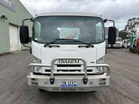 2008 Isuzu FRR 600 Long Tray Truck With Crane - picture0' - Click to enlarge