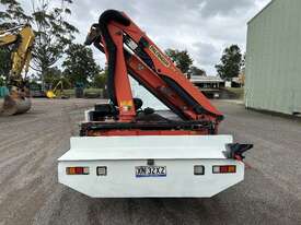 2008 Isuzu FRR 600 Long Tray Truck With Crane - picture1' - Click to enlarge