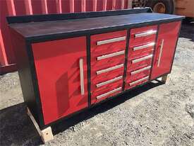 10 Draw Work Bench Cabinet  - picture1' - Click to enlarge