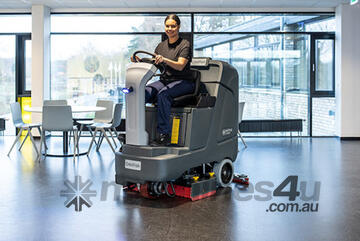 CLEANQUIP-SC4000 Mid Sized Ride On Scrubber Dryer (860D)