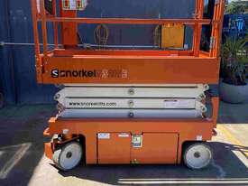 Used 19ft Electric Scissor Lift Snorkel - picture0' - Click to enlarge