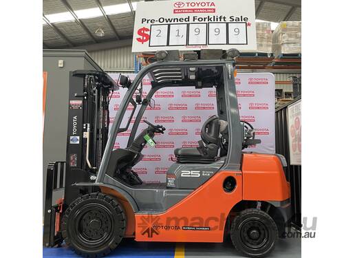 Toyota 2020 Toyota 8FG25 LPG Gas Forklift