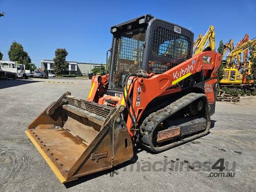caption KUBOTA SVL75-2 TRACK LOADER 2022 WITH LOW 650 HOURS, FULL CIVIL SPEC AND 4 IN 1 BUCKET