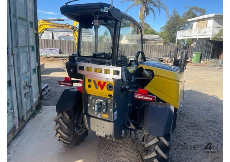caption WACKER NEUSON NEW 2025 TH412 AIRCAB TELEHANDLER ONLY 1 CURRENTLY IN AUSTRALIA
