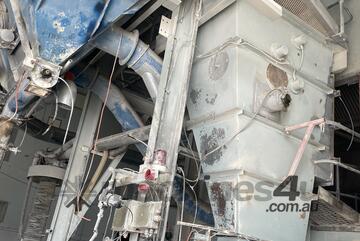 5m x 200mm helical auger screw feeder conveyor hopper 5.5kW Bulker bag filling