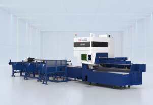 Han's Laser TD 2 chuck Tube Fiber laser 6m 9m or 12m
