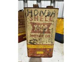 SHELL MOTOR OIL CAN - picture0' - Click to enlarge