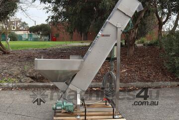 Stainless Steel Hopper Elevator Conveyor - RR Fisher