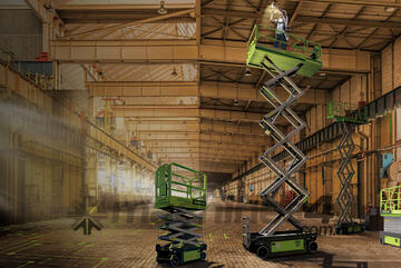 ZOOMLION ZS0508C Crawler Scissor Lift - 6.50m Work Height & 240kg Platform Capacity