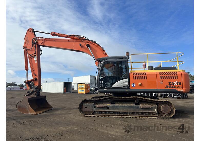 caption Hitachi ZX360 LCH